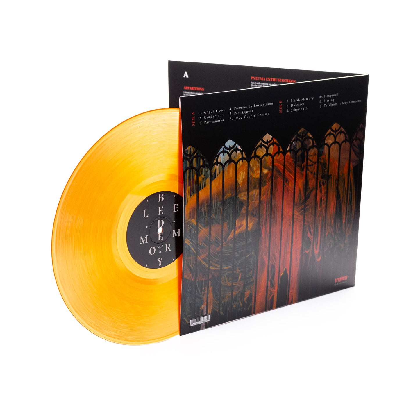 Thief - Bleed, Memory (Vinilo desplegable - Naranja transparente)