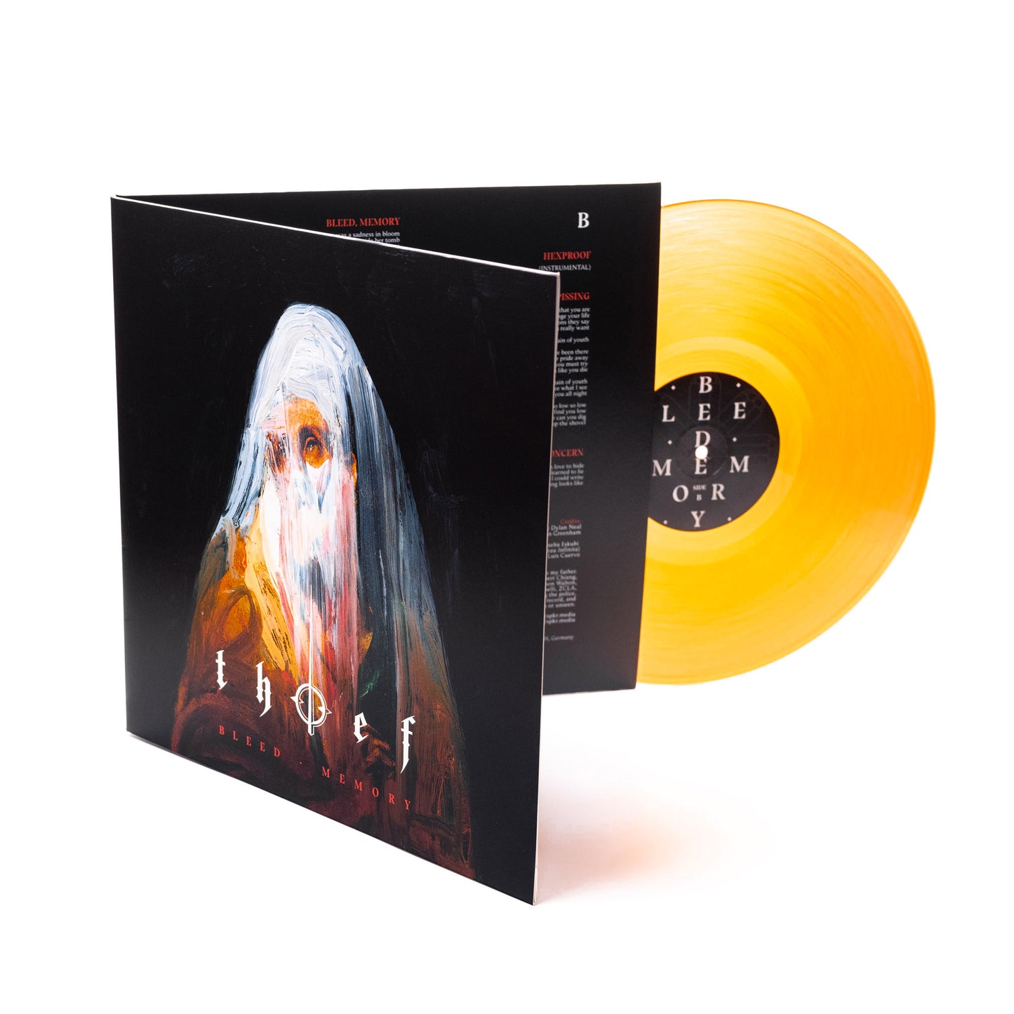 Thief - Bleed, Memory (Vinilo desplegable - Naranja transparente)