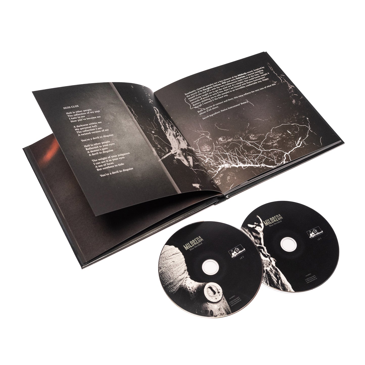 Mildreda - Blue-Devild (Libro de arte 2 CD)