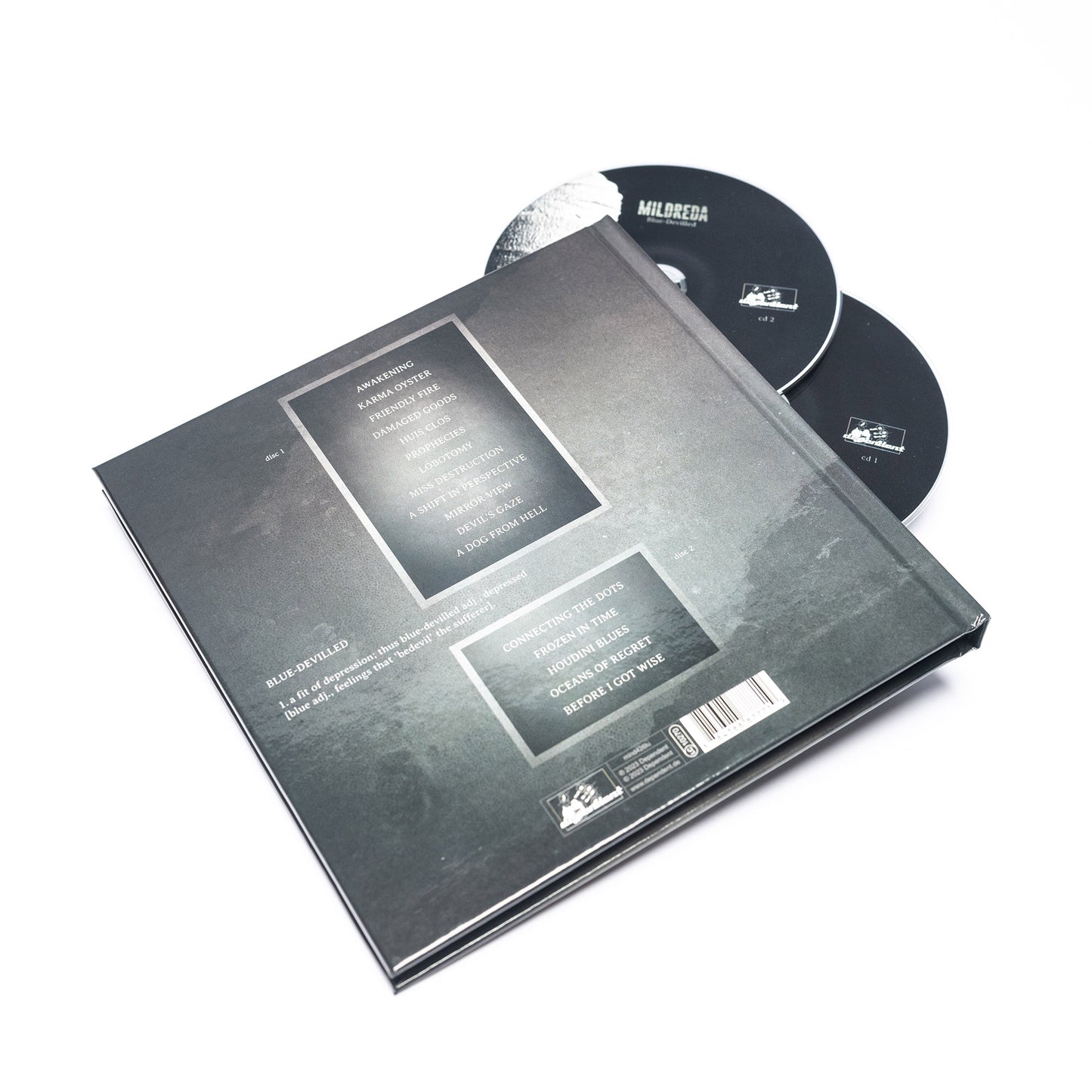 Mildreda - Blue-Devild (Libro de arte 2 CD)