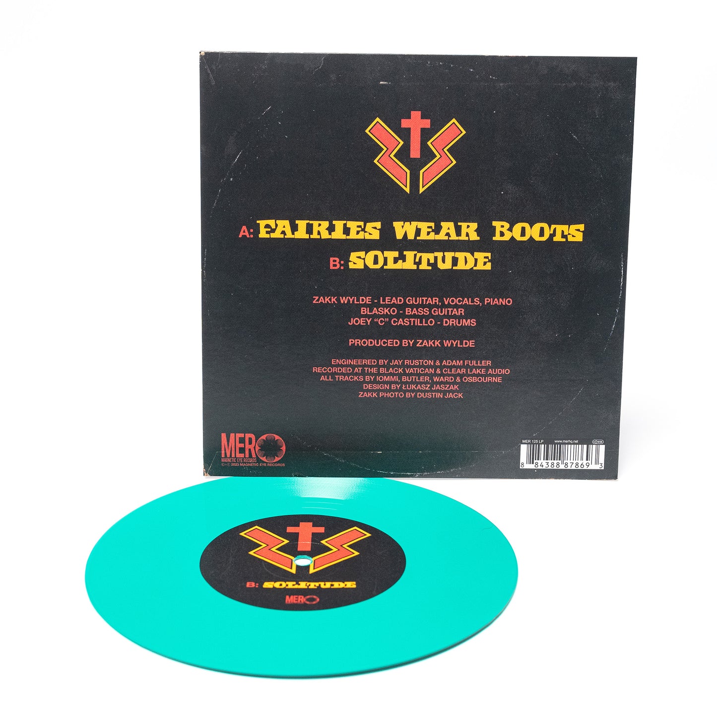 Zakk Sabbath - Fairies Wear Boots (Vinyl 7" - Mint)