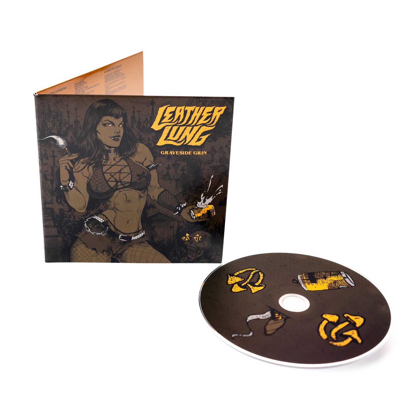 Leather Lung – Graveside Grin (CD-Digisleeve)