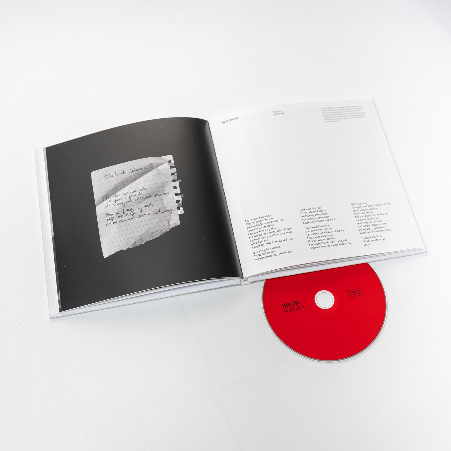 Brume - Marten (Artbook-CD)