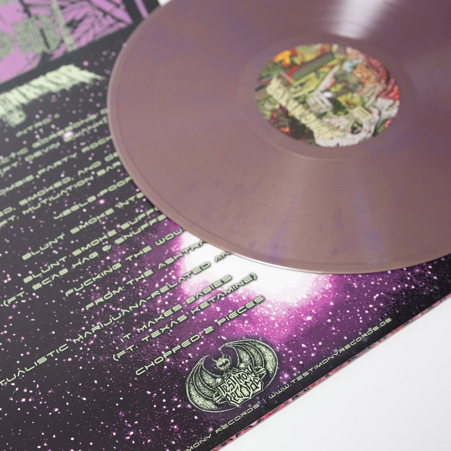 Bonginator - The Intergalactic Gorebong Of Deathpot (Vinyl LP - solid gold / solid purple marble)