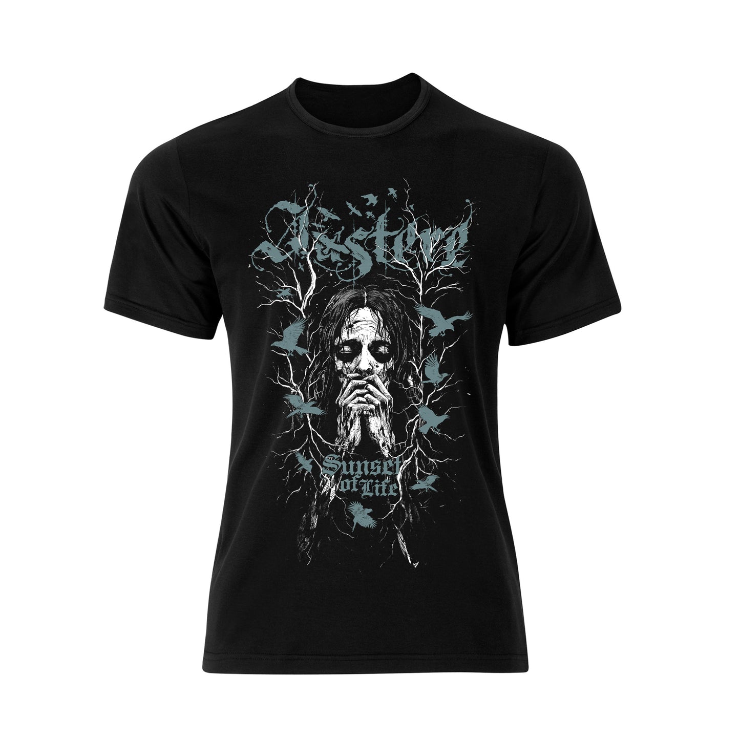 Austere - Sunset Of Life (Lady Shirt - L - black)