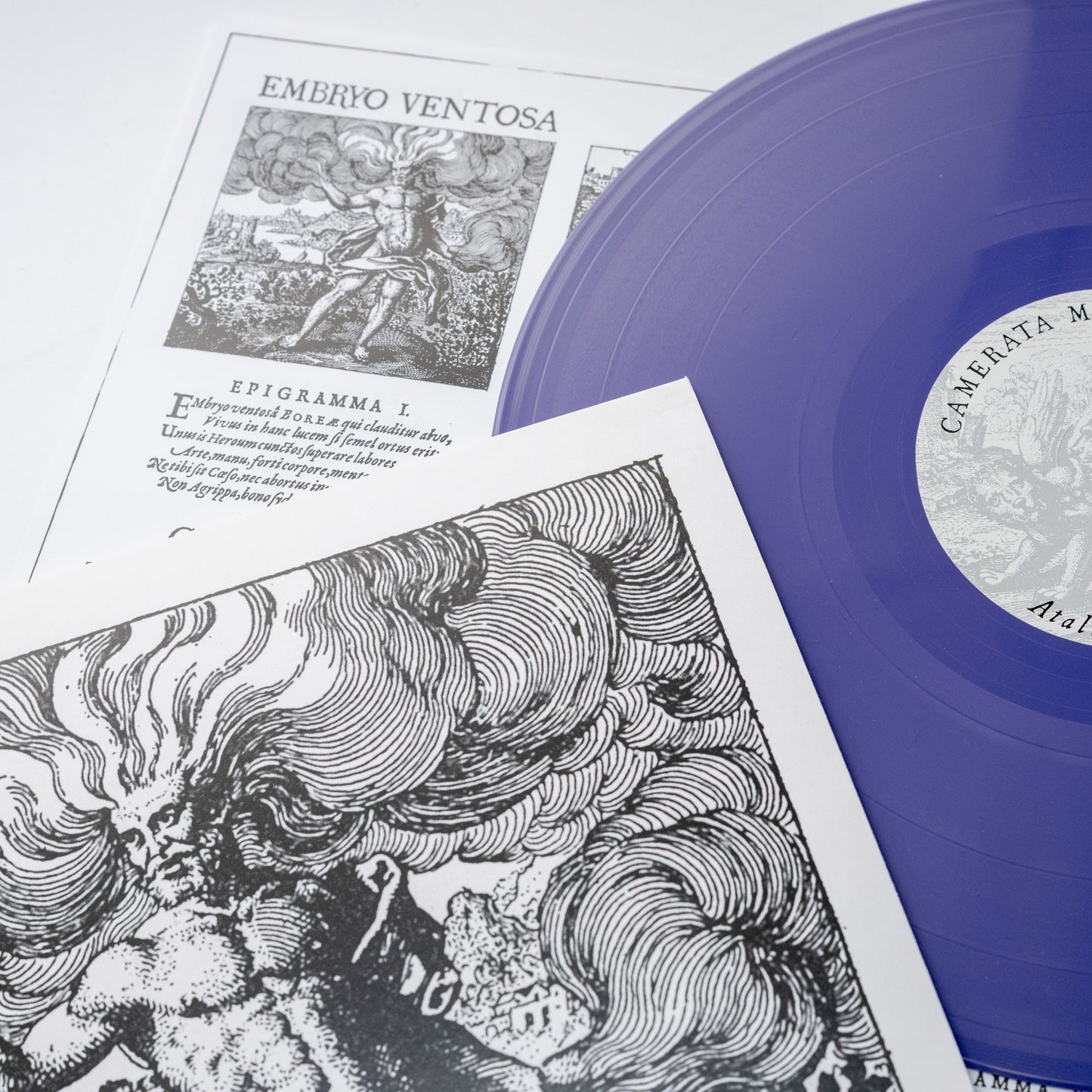 Camerata Mediolanense – Atalanta Fugiens (Vinyl LP – Lila Bio-Vinyl)