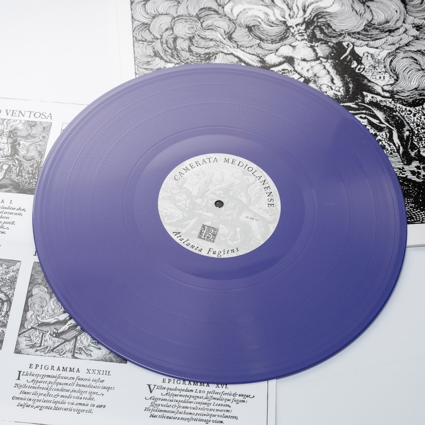 Camerata Mediolanense – Atalanta Fugiens (Vinyl LP – Lila Bio-Vinyl)