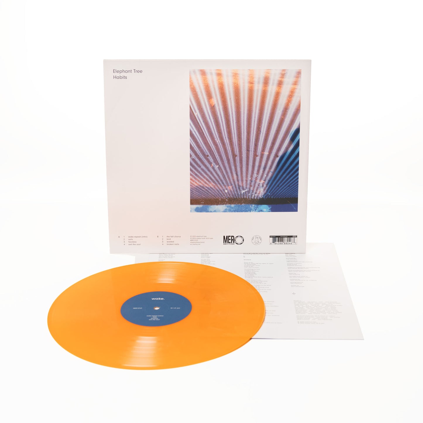 Elephant Tree – Habits (Vinyl-LP – Orange/weißer Marmor)
