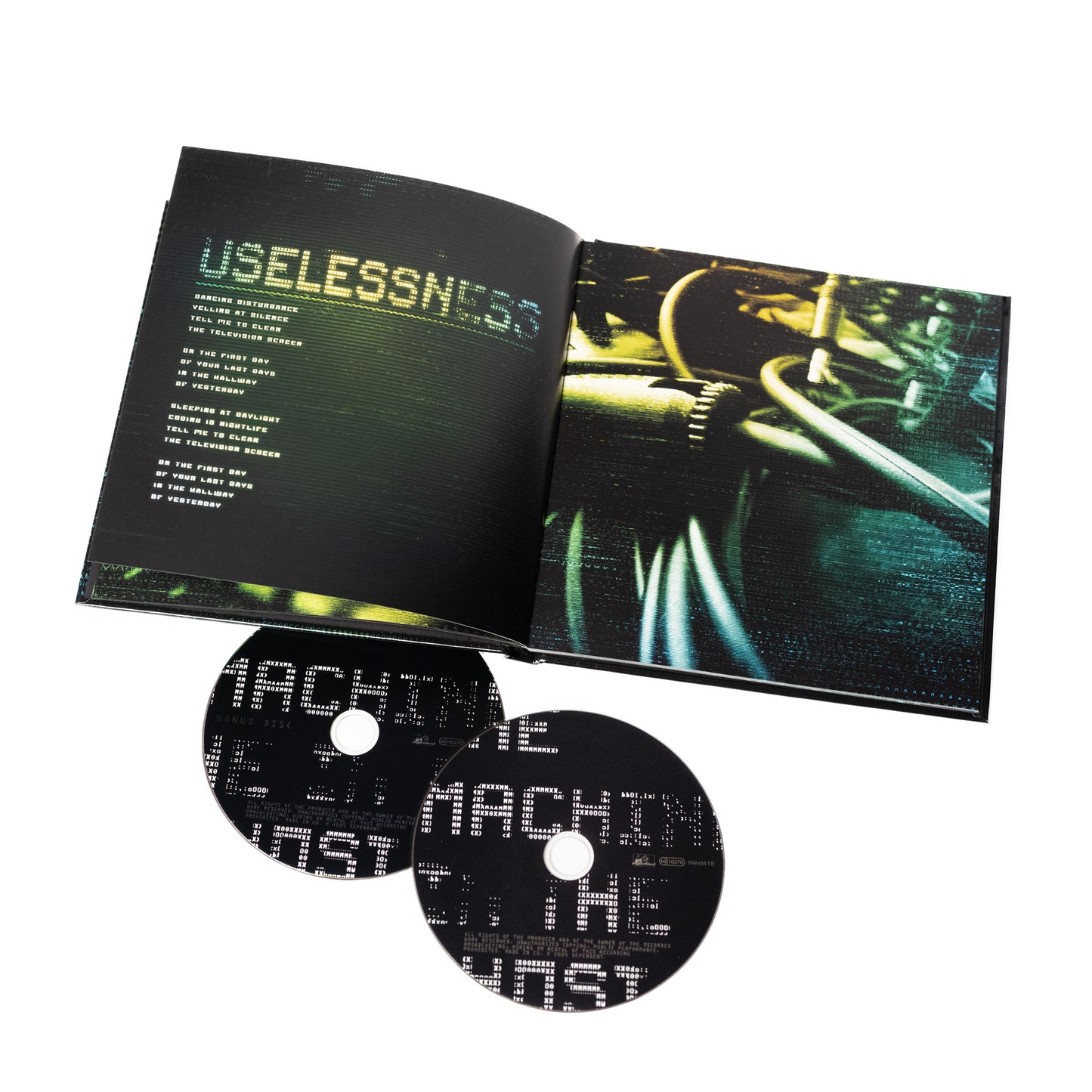 Haujobb - The Machine In The Ghost (Artbook - Book 2-CD)