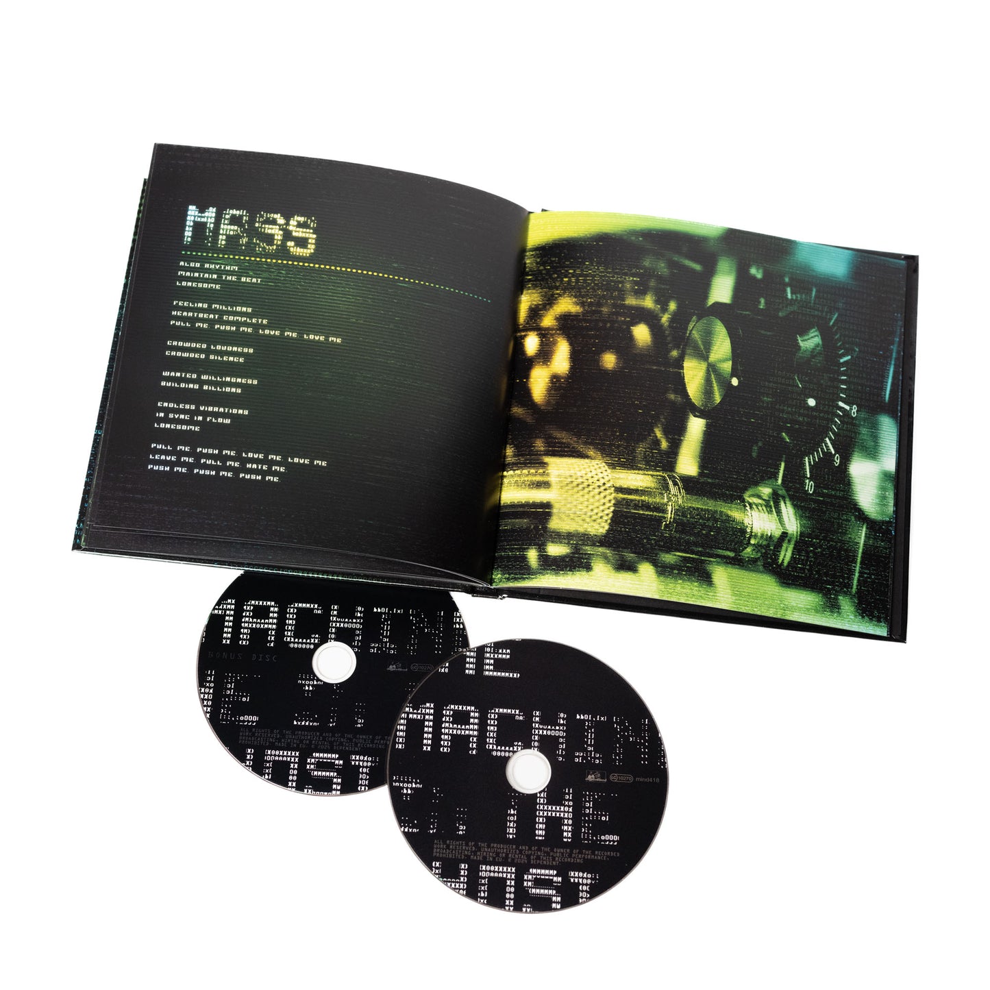 Haujobb - The Machine In The Ghost (Artbook - Book 2-CD)