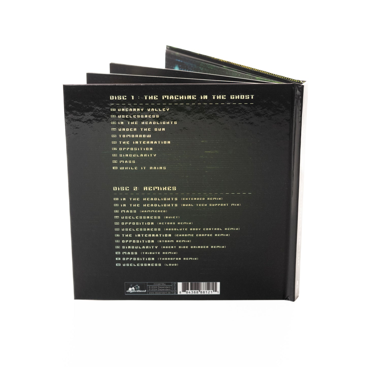 Haujobb - The Machine In The Ghost (Artbook - Book 2-CD)