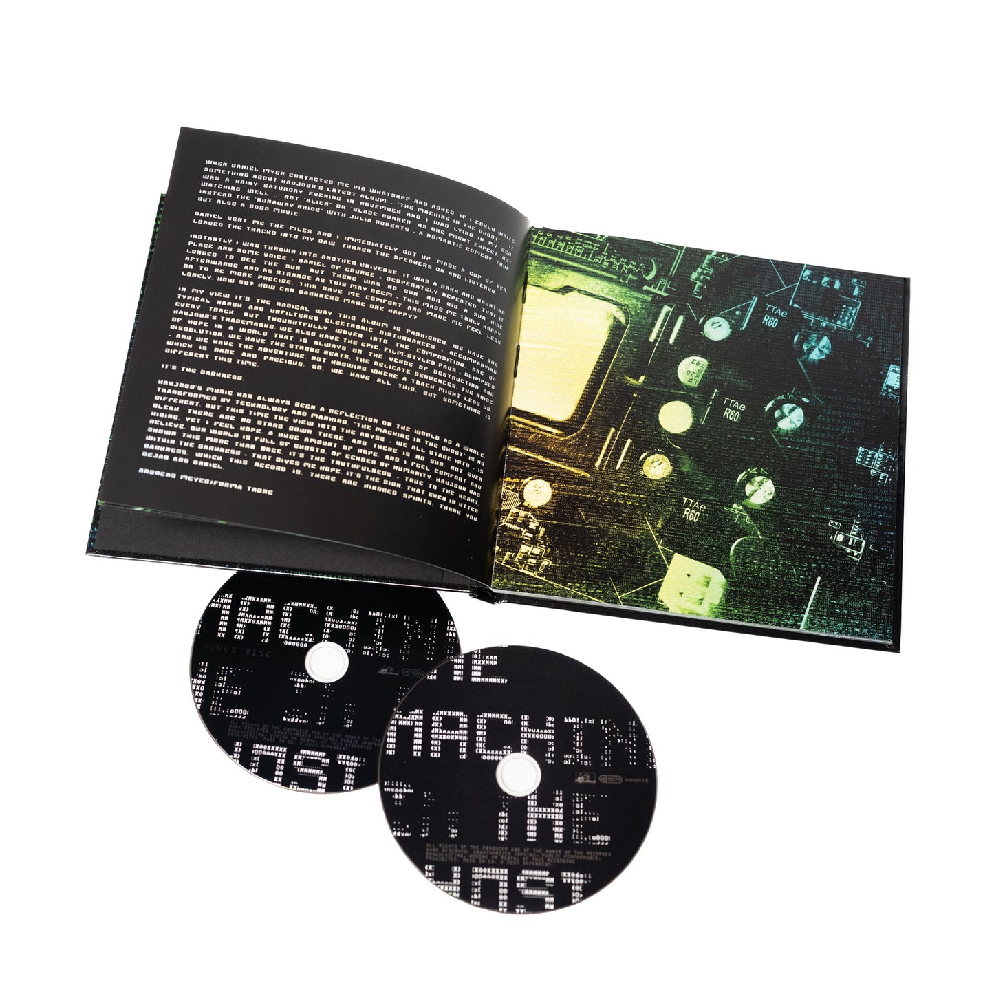 Haujobb - The Machine In The Ghost (Artbook - Book 2-CD)
