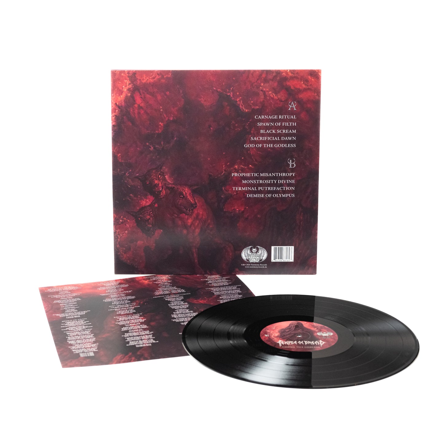 Temple Of Dread - God Of The Godless (Vinyl LP)