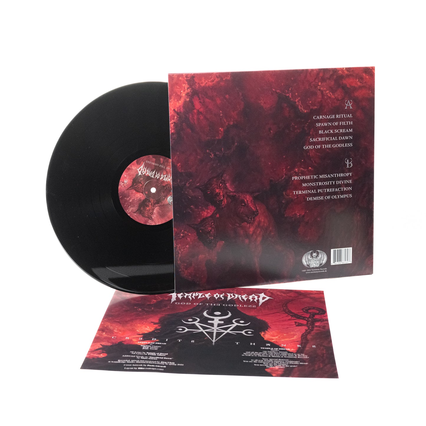 Temple Of Dread - God Of The Godless (Vinyl LP)