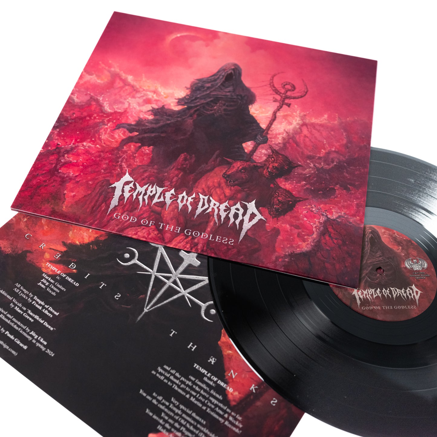 Temple Of Dread - God Of The Godless (Vinyl LP)
