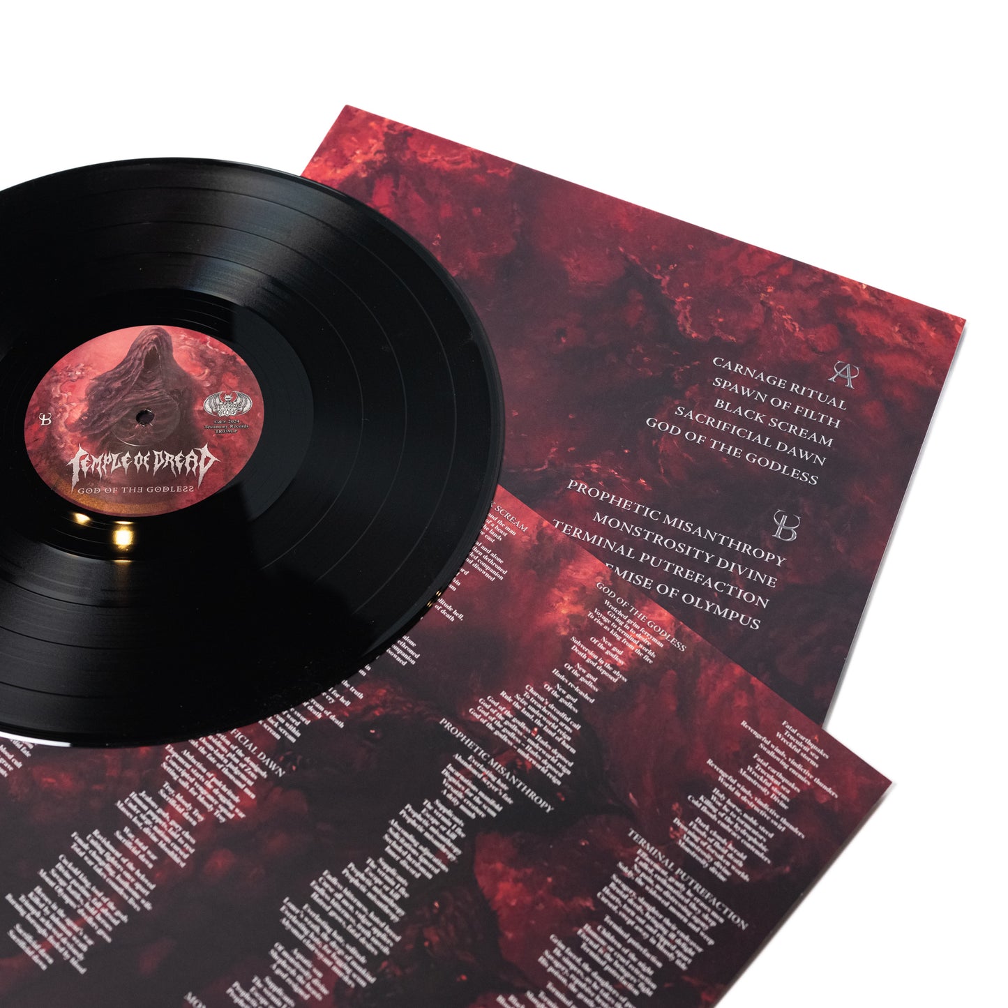 Temple Of Dread - God Of The Godless (Vinyl LP)
