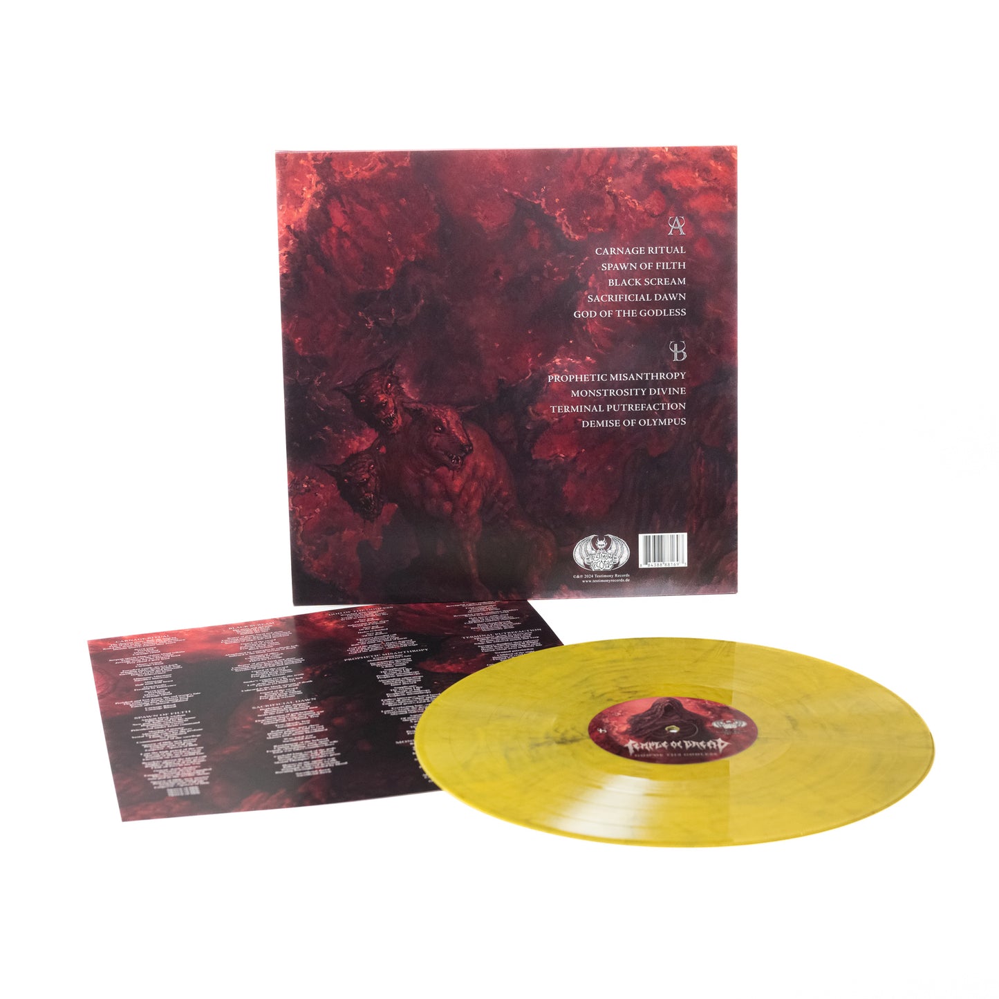 Temple Of Dread - God Of The Godless (Vinyl LP)