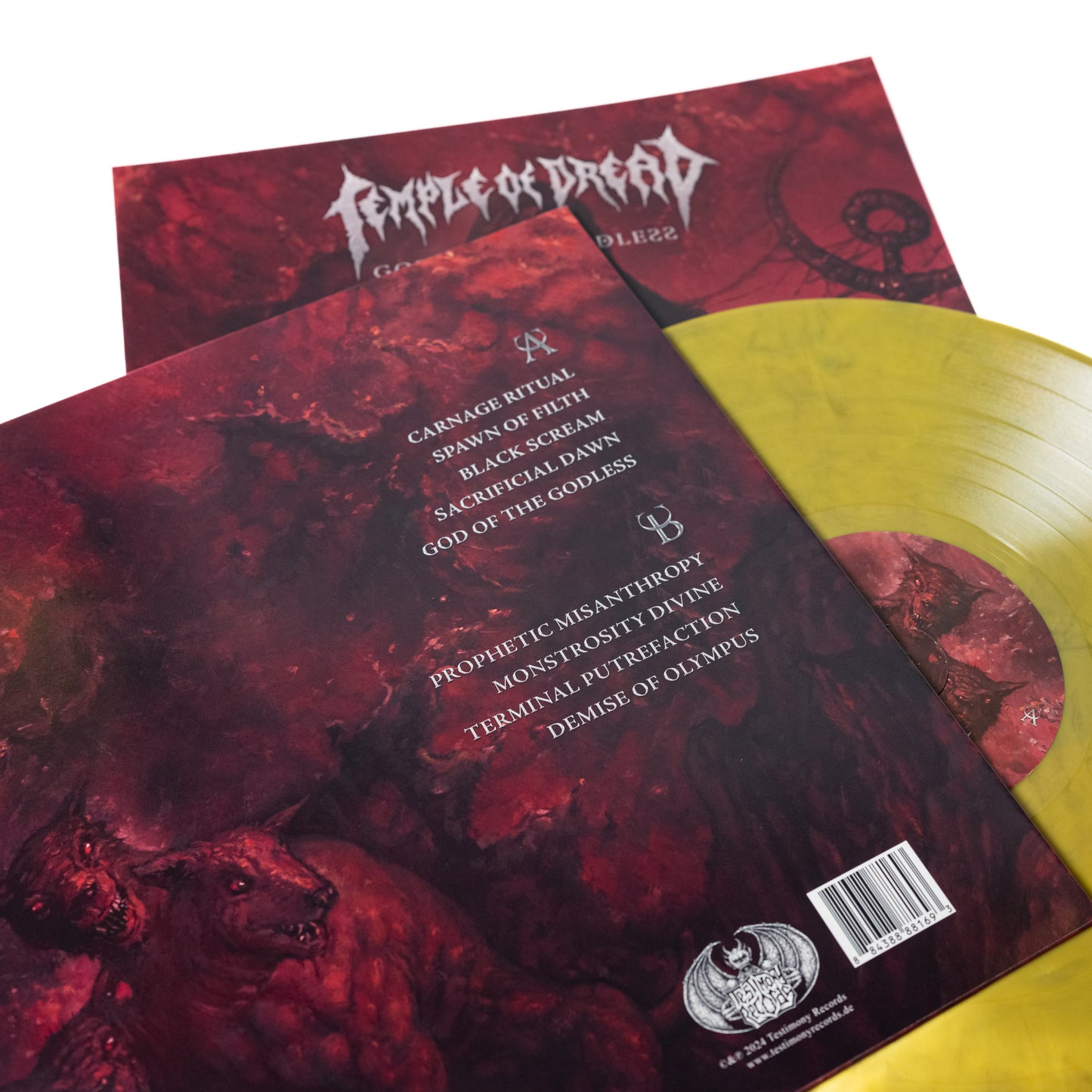 Temple Of Dread - God Of The Godless (Vinyl LP)