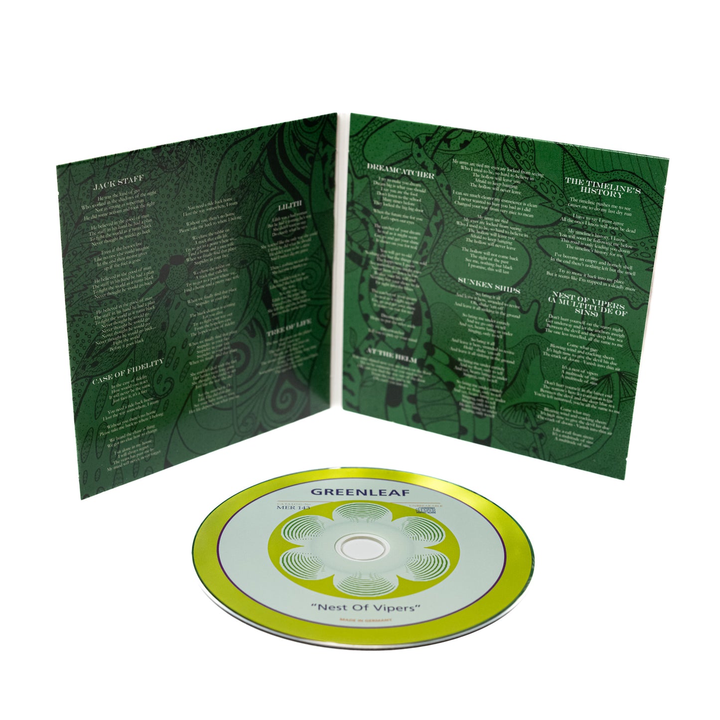 Greenleaf - Nest Of Vipers (CD Digisleeve)