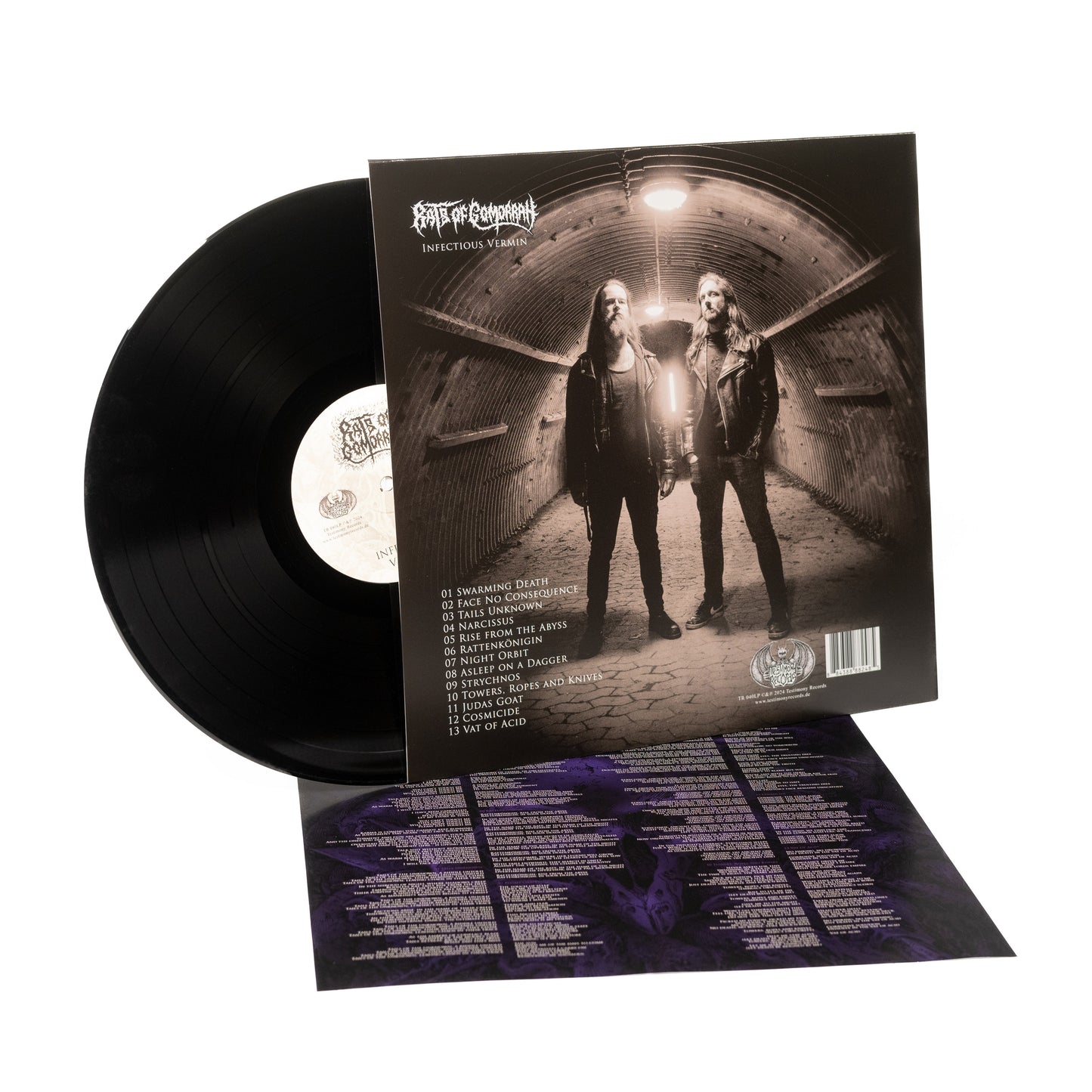 Rats Of Gomorrah - Infectious Vermin (Vinyl LP)