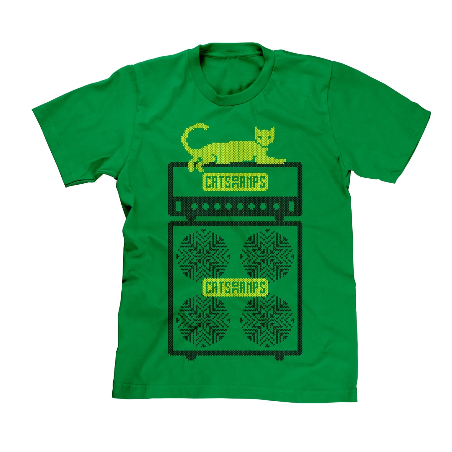 Cats On Amps - Ugly (Camiseta verde)