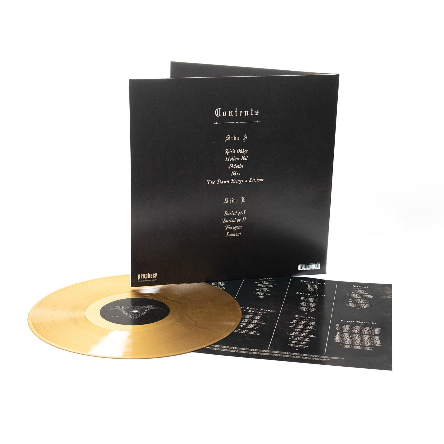 Darkher - Realms (Vinilo desplegable - Oro)
