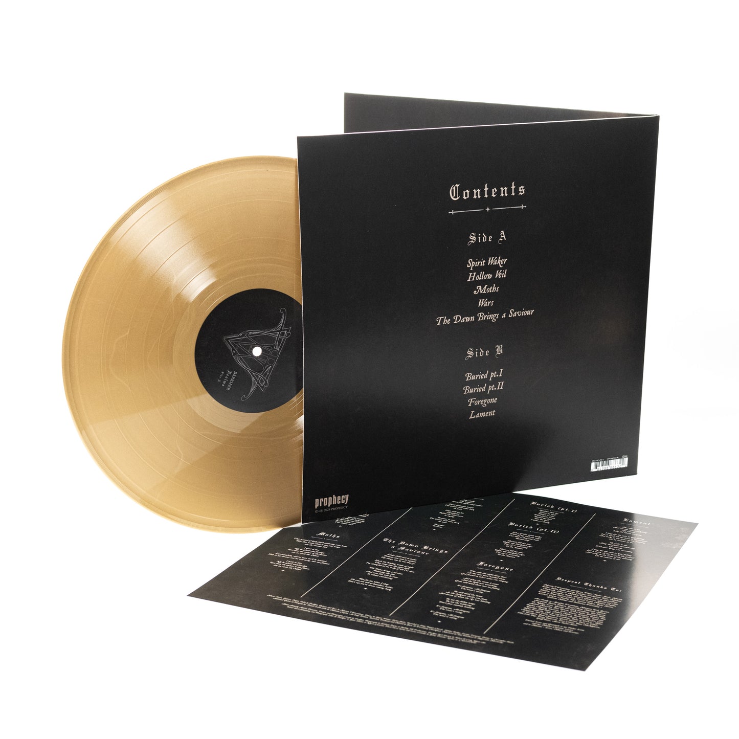Darkher - Realms (Vinilo desplegable - Oro)