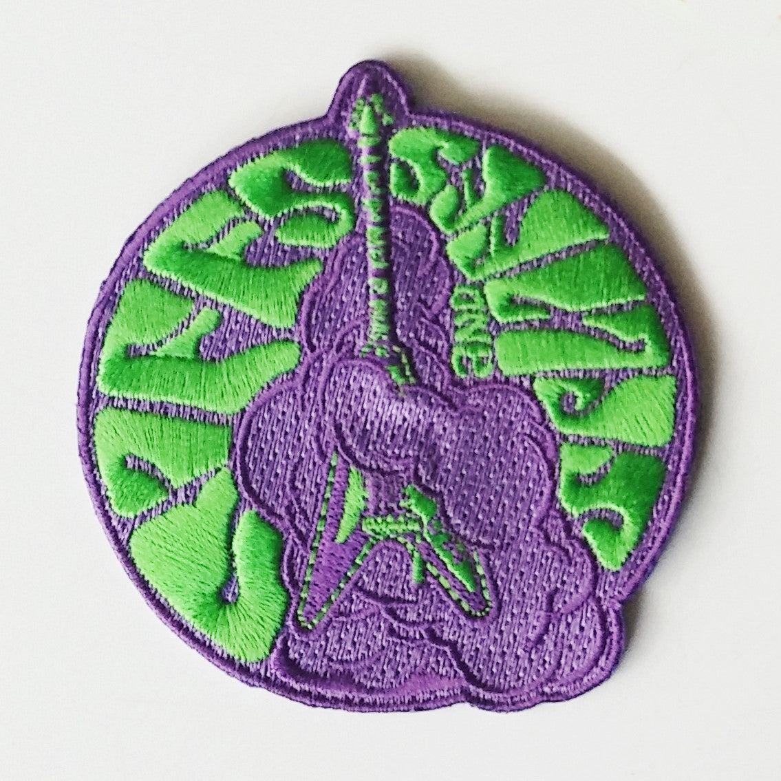 Magnetic Eye Records - Riffs & Spliffs (Patch - Green/Purple)