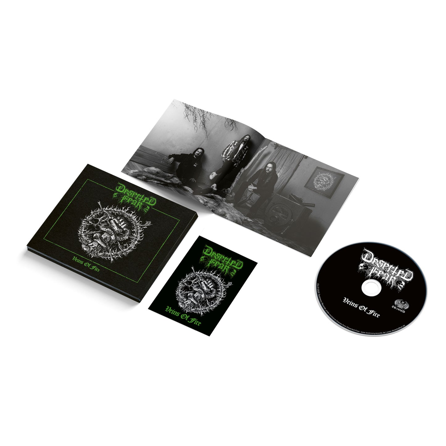 Deserted Fear - Veins Of Fire (CD)