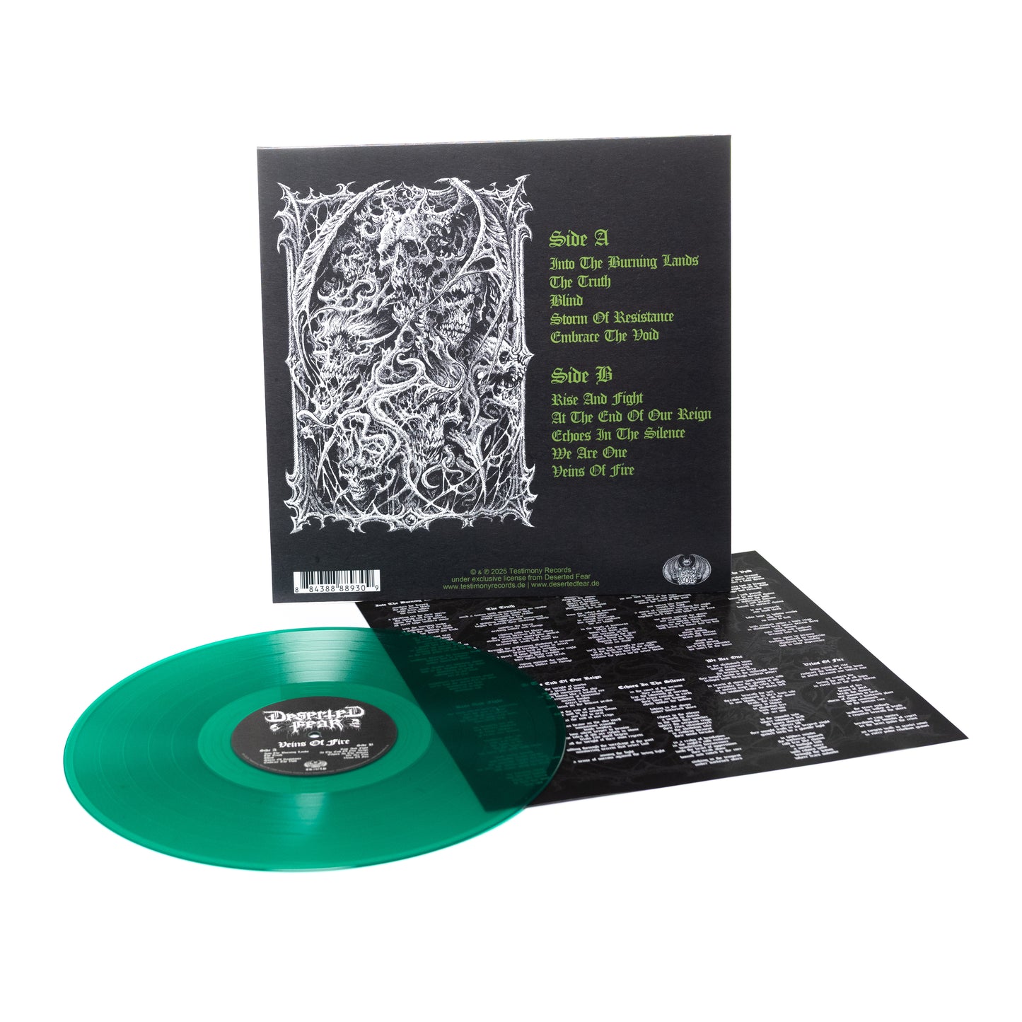 Deserted Fear - Veins Of Fire (Vinyl LP)