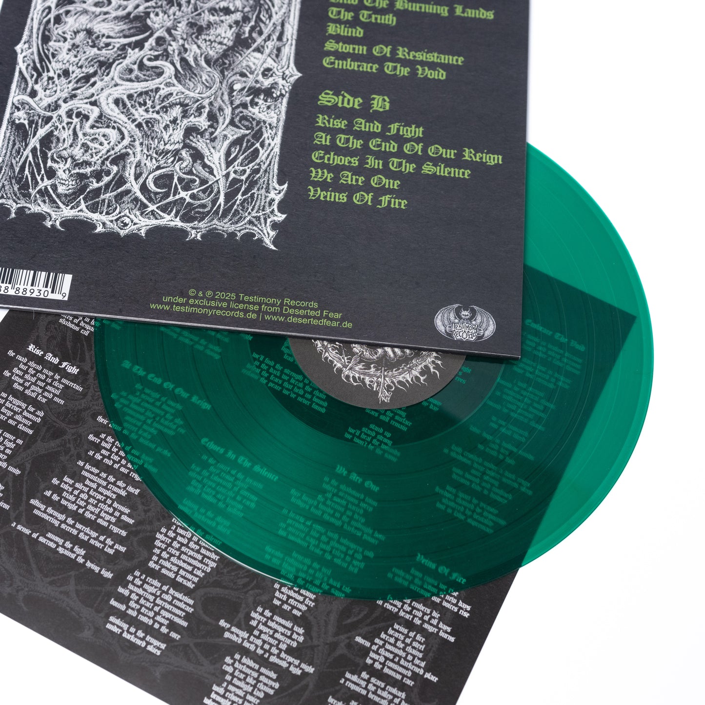 Deserted Fear - Veins Of Fire (Vinyl LP)