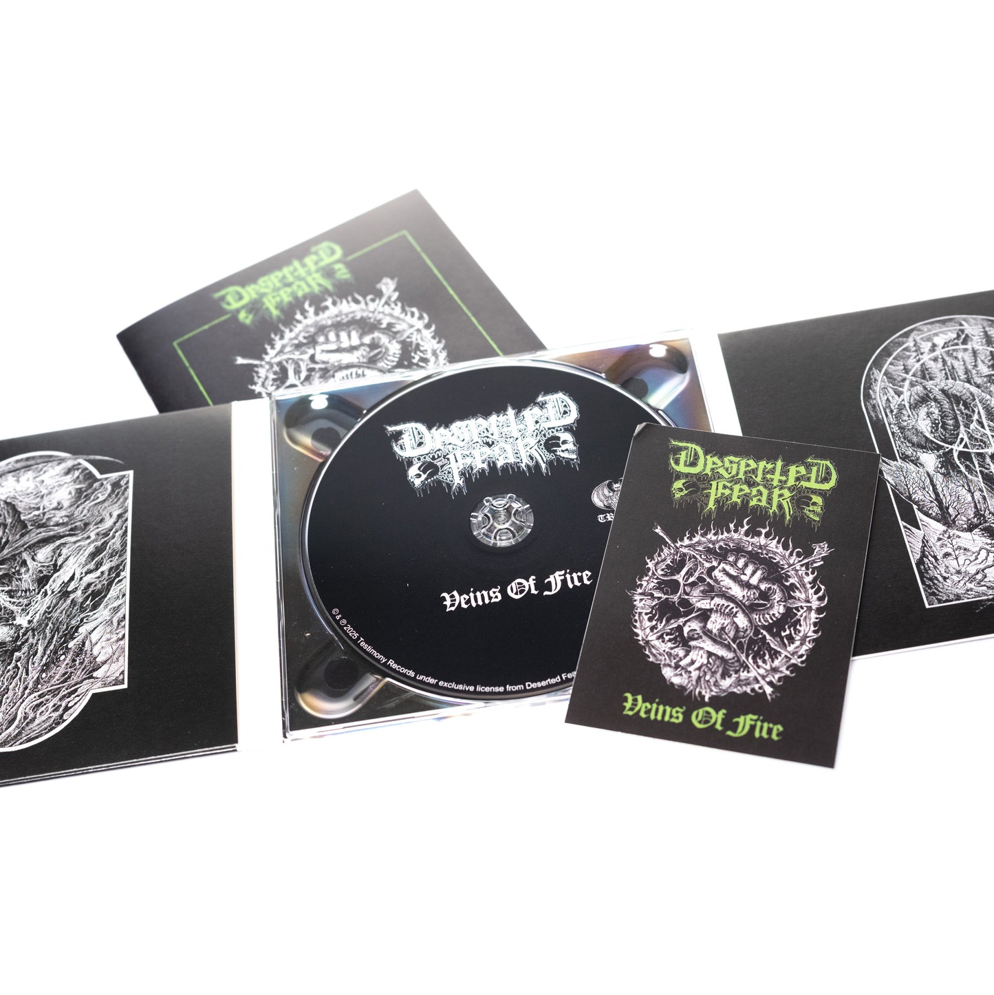 Deserted Fear - Veins Of Fire (CD)