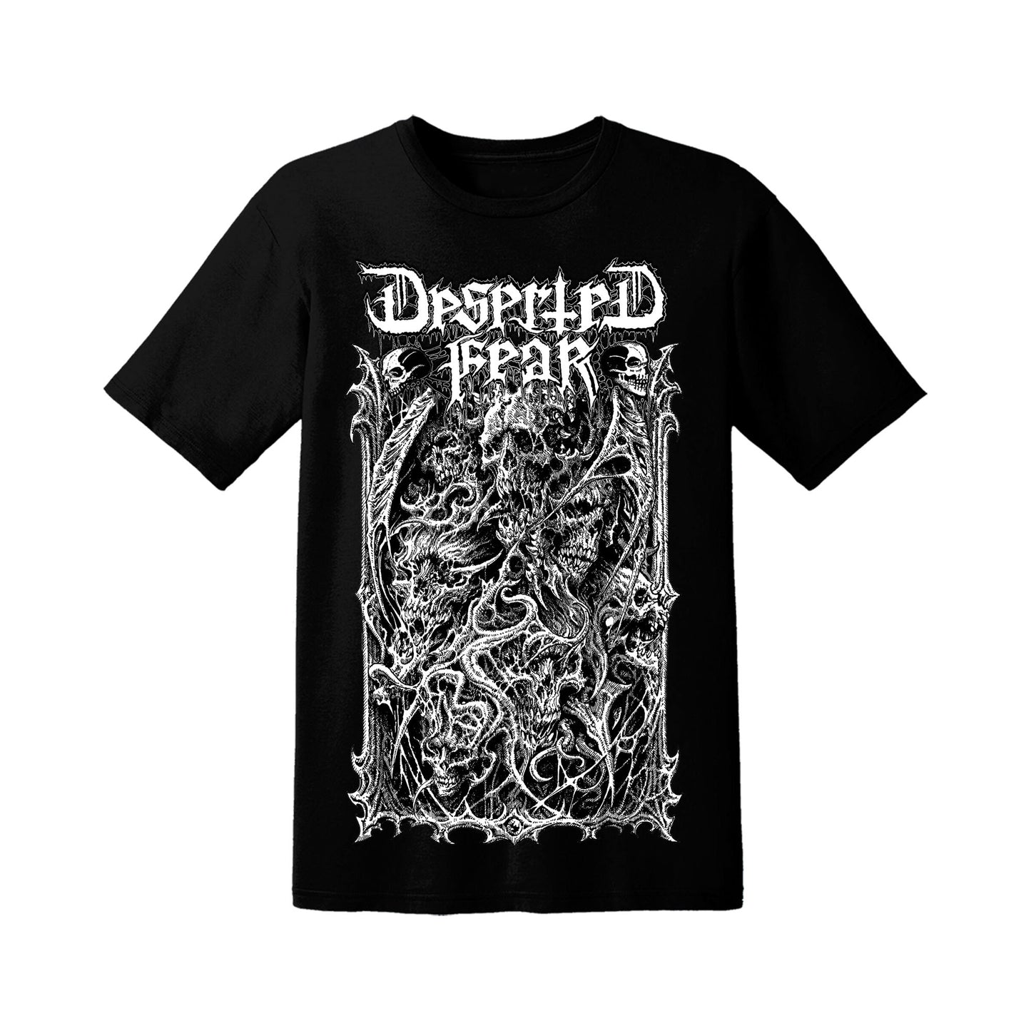 Deserted Fear - Veins & Skulls (T-Shirt - black)