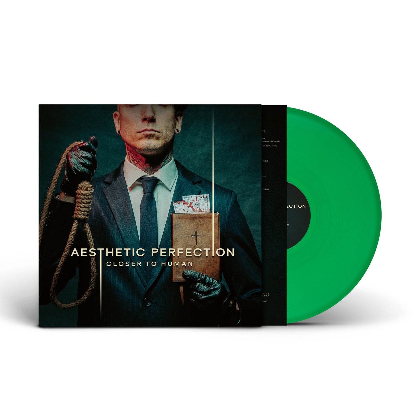 Perfección Estética - Más Cerca de lo Humano (Vinilo - Verde Claro Transparente)