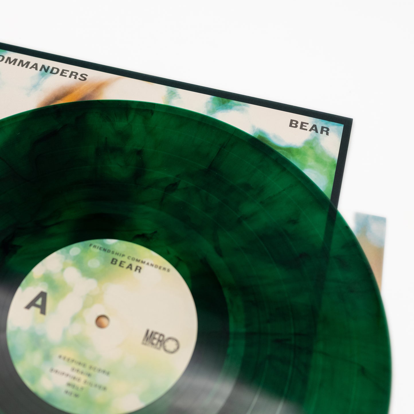 Friendship Commanders – Bear (Vinyl-LP – Grün/Schwarzer Marmor)