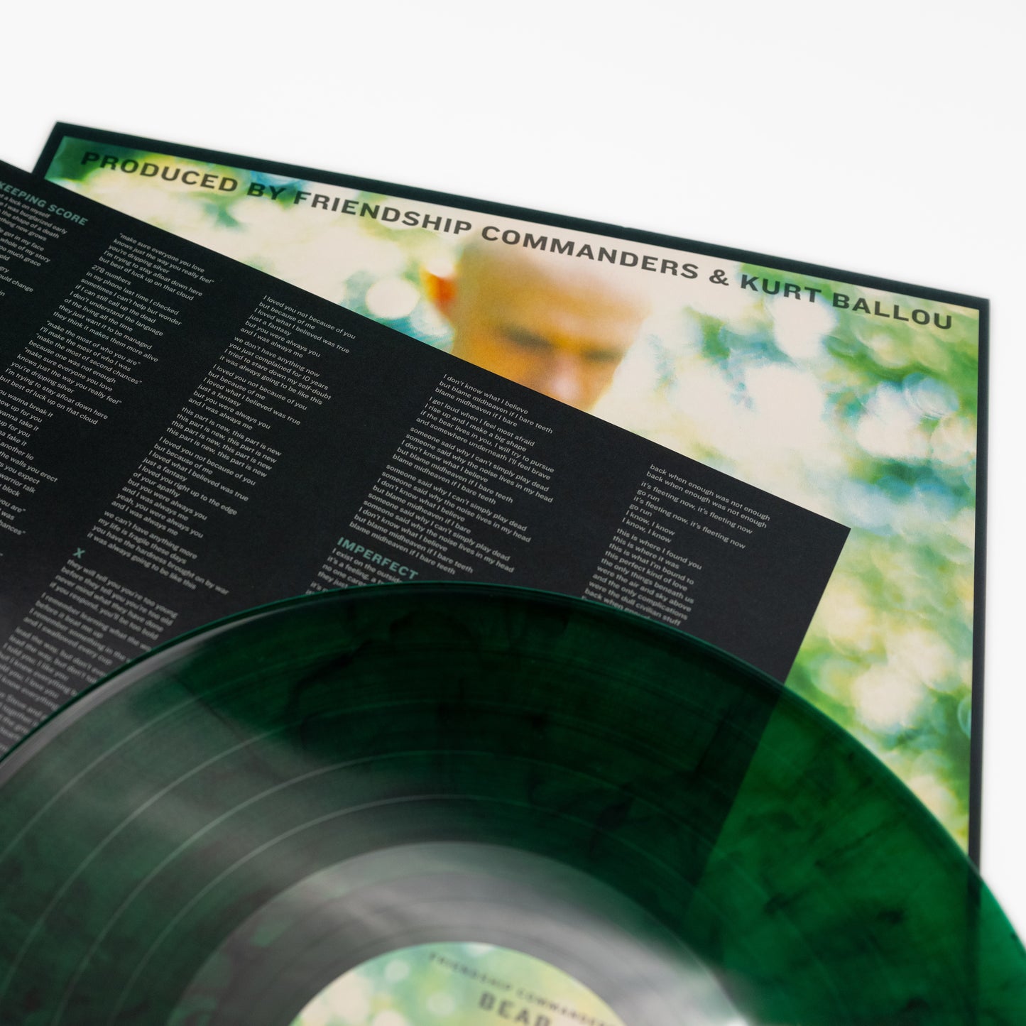 Friendship Commanders – Bear (Vinyl-LP – Grün/Schwarzer Marmor)