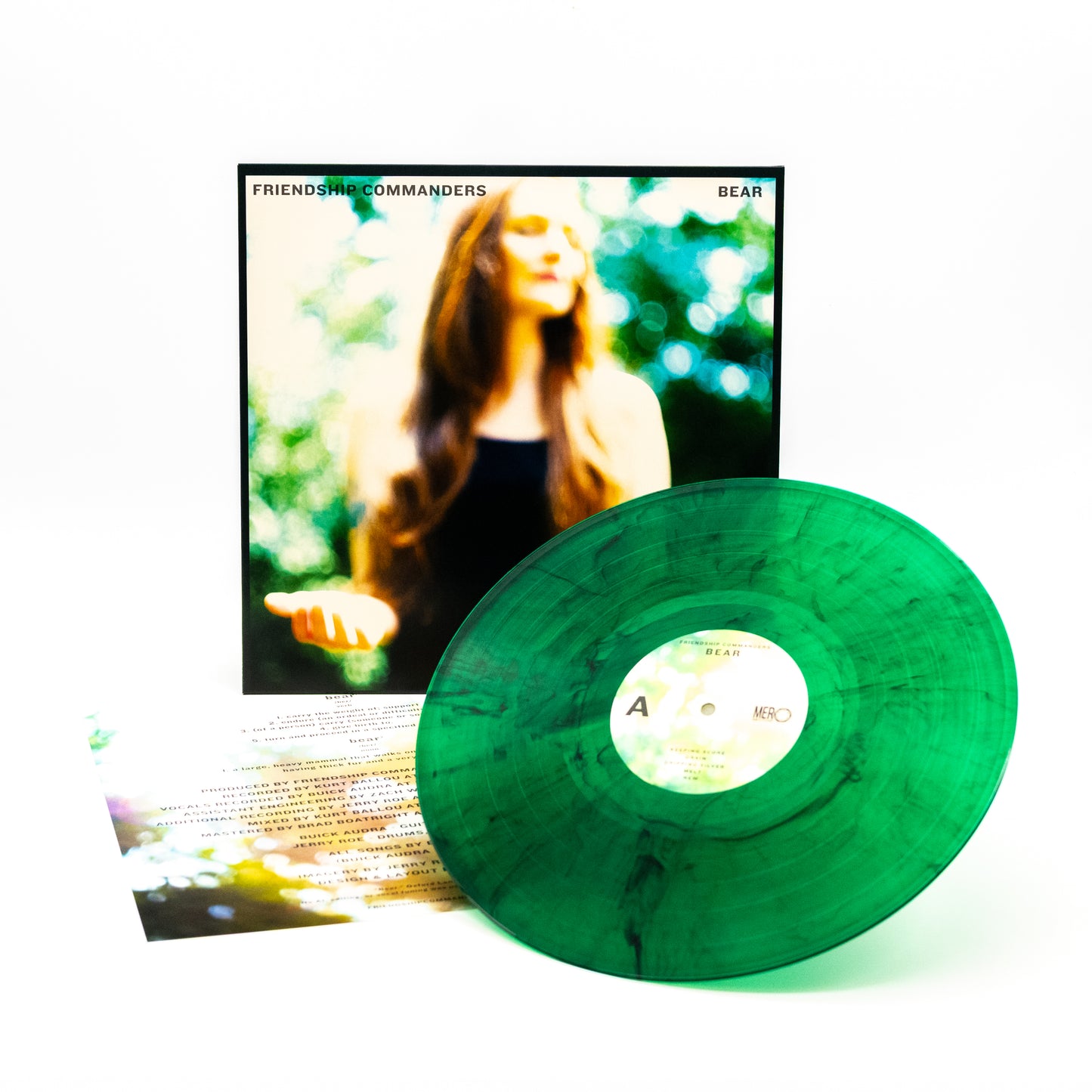 Friendship Commanders – Bear (Vinyl-LP – Grün/Schwarzer Marmor)