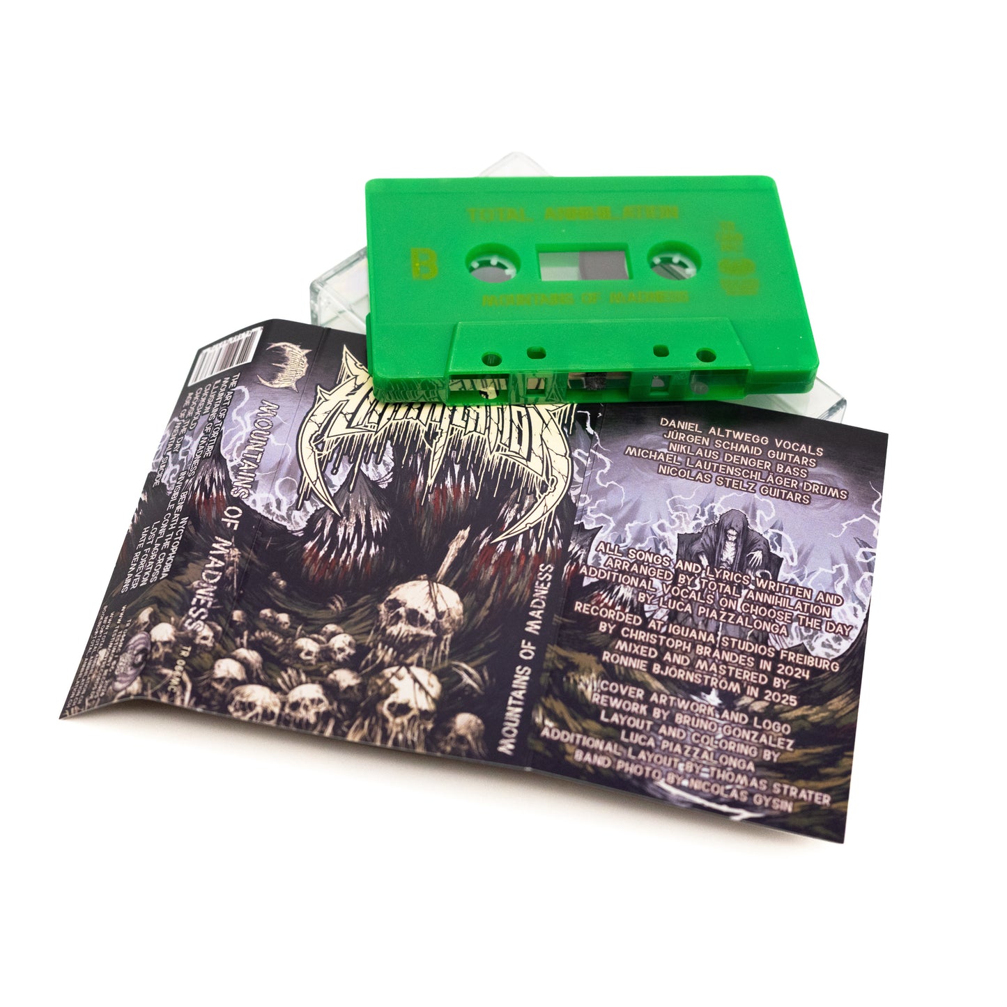 Total Annihilation - Mountains Of Madness (MC - Green)