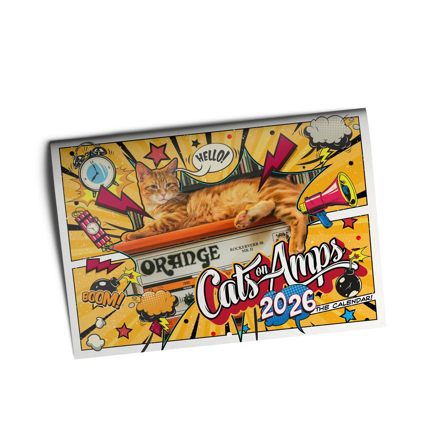 Cats on Amps - Calendar 2026 (Calendar)