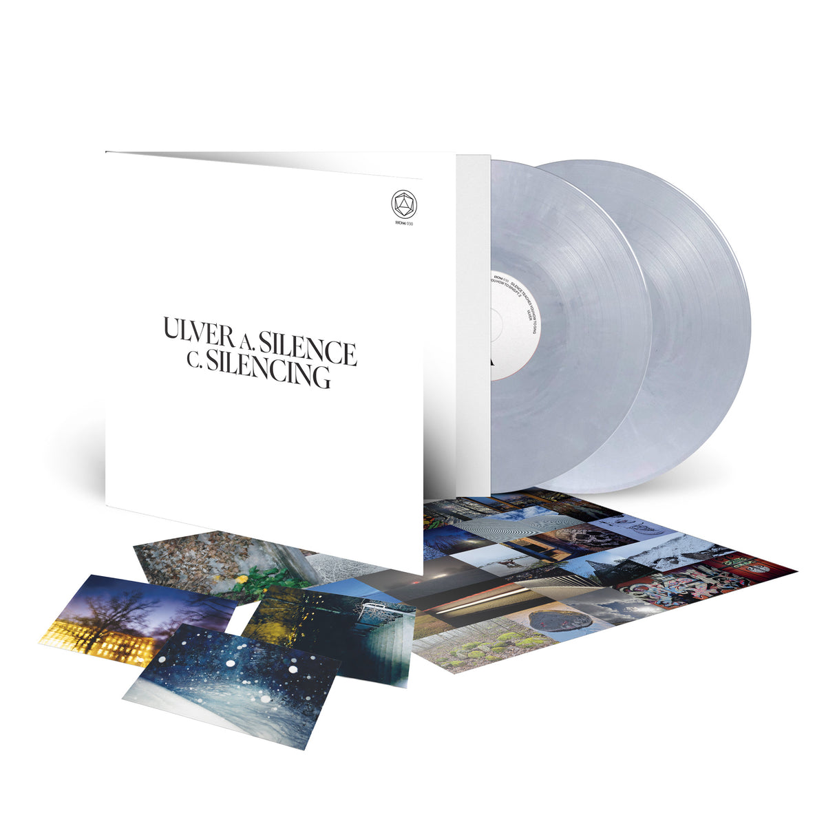 Ulver - Silence Teaches You How to Sing / Silencing the Singing (Vinyl 2-LP Gatefold - Clear/White Marble)