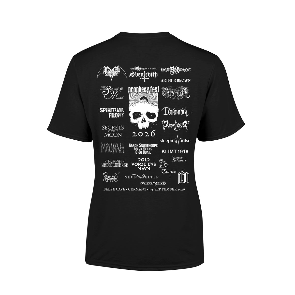 Prophecy Fest - Prophecy Fest 2026 (Women’s Shirt - black)