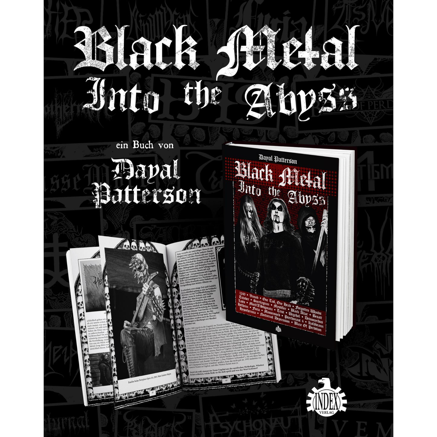 Dayal Patterson - Black Metal - Into The Abyss (Libro en alemán)
