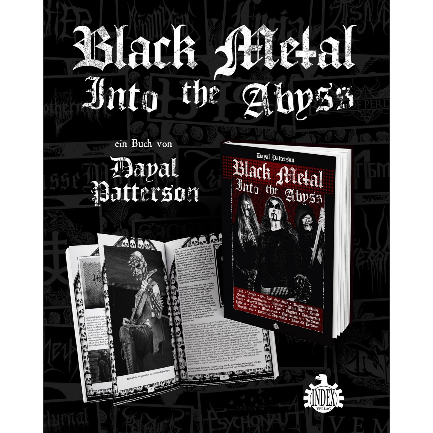 Dayal Patterson - Black Metal - Into The Abyss (Buch Deutsch)