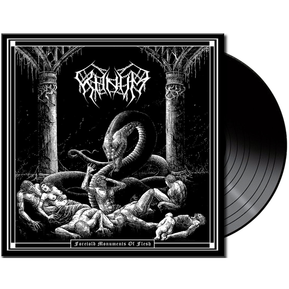 KHNVM - Foretold Monuments Of Flesh (Vinyl LP - Black)