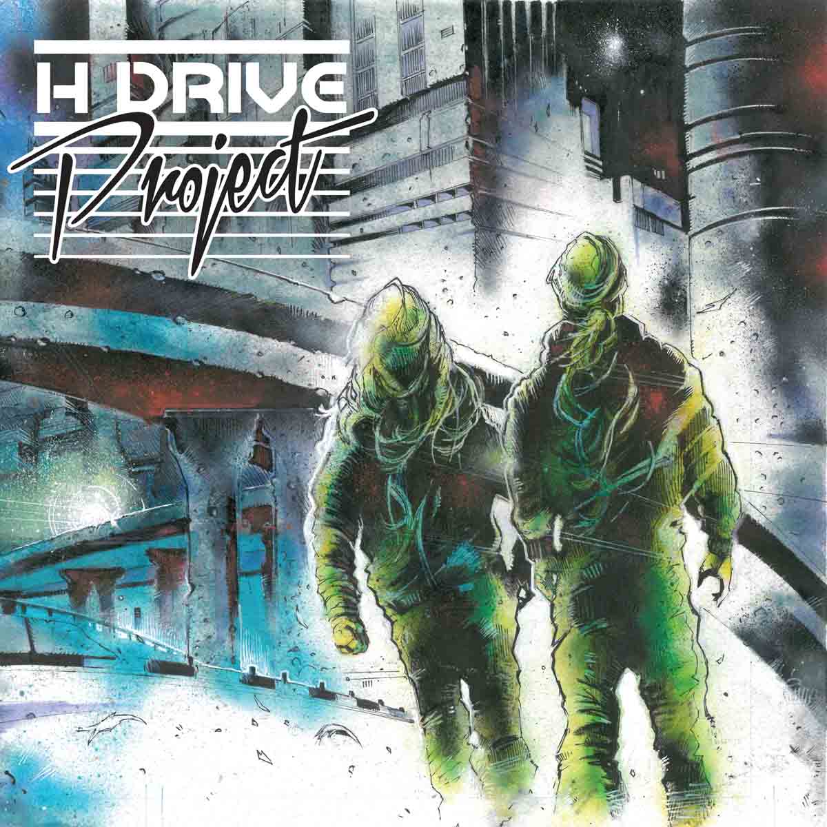 H Drive Project (Karl Willetts project) - Syntax Zero One (Vinyl 10" - Splatter)
