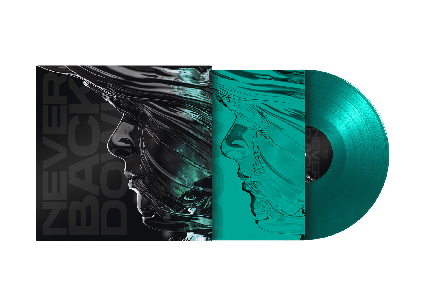 Never Back Down - Never Back Down (Vinyl LP)