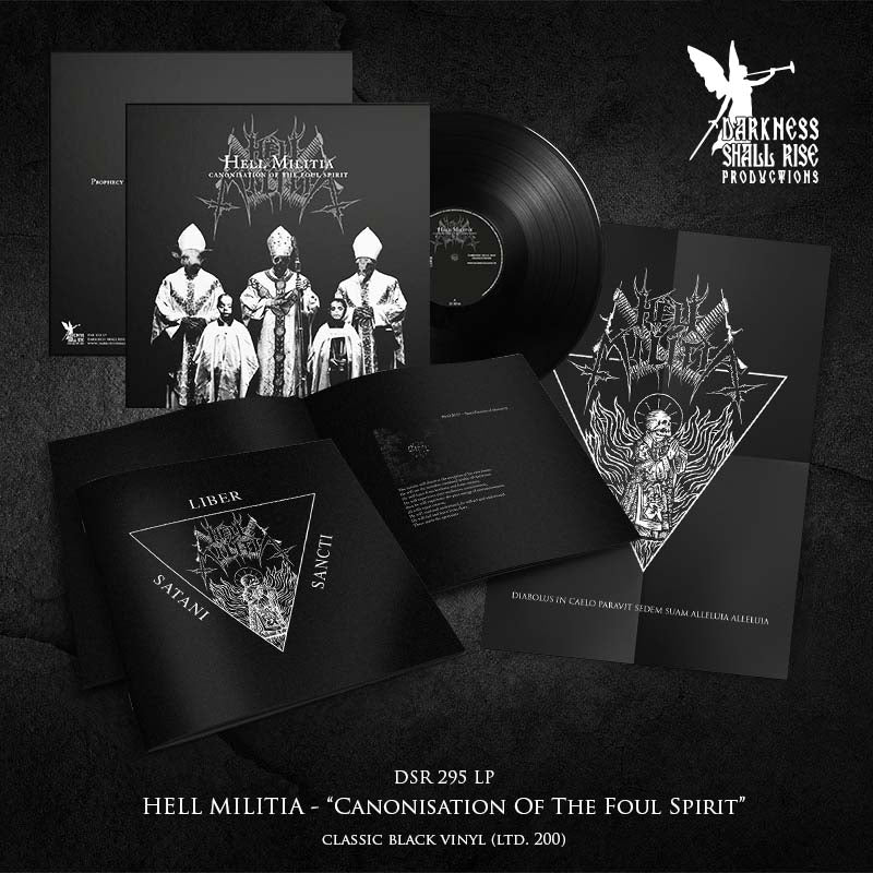 Hell Militia - Canonisation Of The Foul Spirit (Vinyl LP)