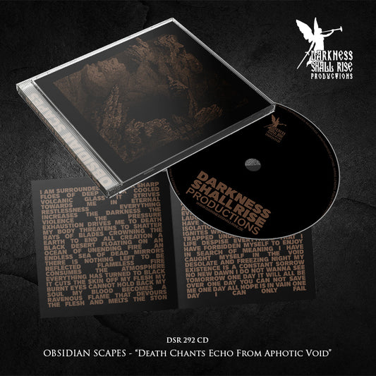 Obsidian Scapes - Death Chants Echo From Aphotic Void (CD)