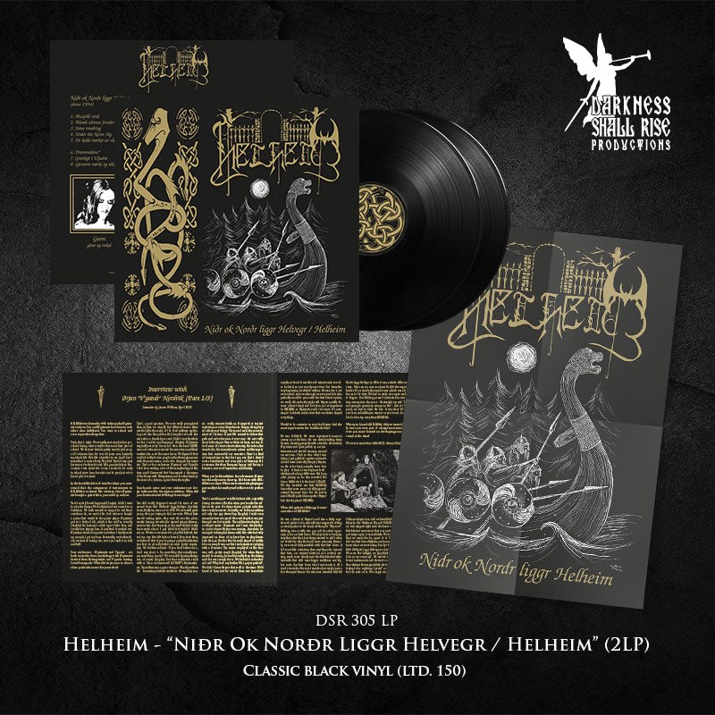 Helheim - Niðr ok Norðr liggr Helvegr / Helheim (Vinyl 2-LP)