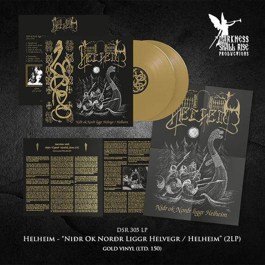 Helheim - Niðr ok Norðr liggr Helvegr / Helheim (Vinyl 2-LP)